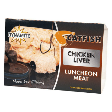 Dynamite Baits Catfish Chicken Liver Luncheon Meat 250g