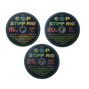 ESP Stiff Rig Bristle Filament 20m