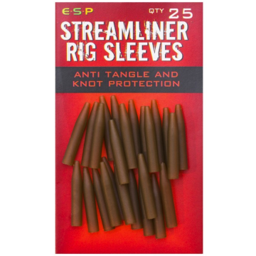 ESP Streamliner Rig Sleeves Gravel Brown QTY 25