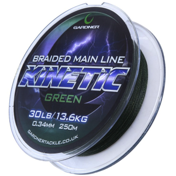 Gardner Kinetic Braided Mainline Green 30LB 600m