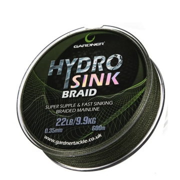 Gardner Hydro Sinking Braid 22LB 600m