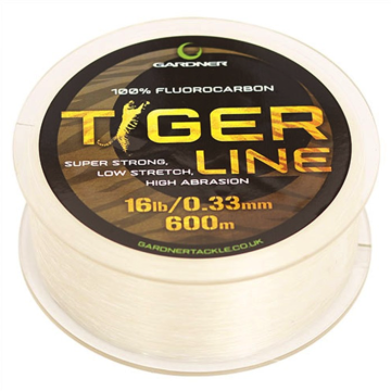 Gardner Tiger Line Fluorocarbon Mainline 600m