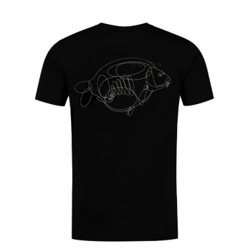 Korda One Liner Tee Black 