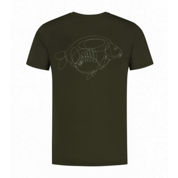 Korda One Liner Tee Khaki