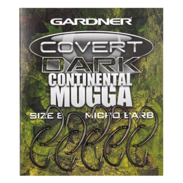 Gardner Covert Dark Continental Mugga Hooks