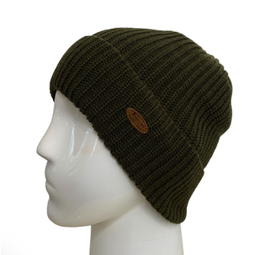 Skee-Tex Eco Plain Beanie Olive Green