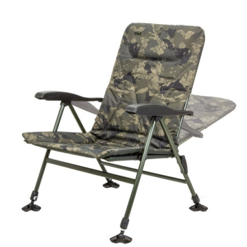 Solar Undercover Camo Reclining Fishing Chair – Comfortable & Durable Outdoor Chair