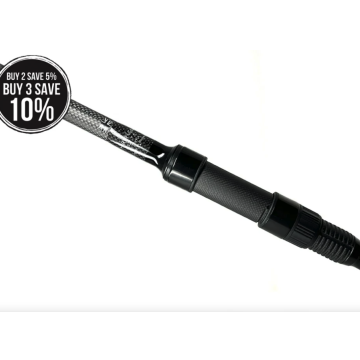 Harrison Torrix Carp Rods - 12ft 3.25lb Raven Edition - Full Shrink Handle with Minima Guides