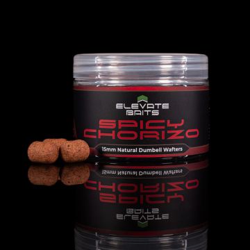 Elevate Baits Spicy Chorizo 15mm Natural Wafters
