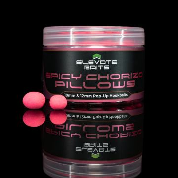 Elevate Baits Spicy Chorizo Pillows Pop-Ups 10mm & 12mm