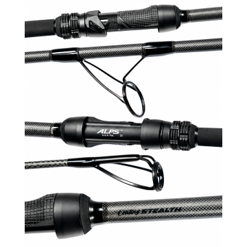 Century Stealth Graphex Custom Rod | 12ft 3.5lb | 50mm Ti Forged guides | Alps Air Pad Reel Seat | Full Shrink