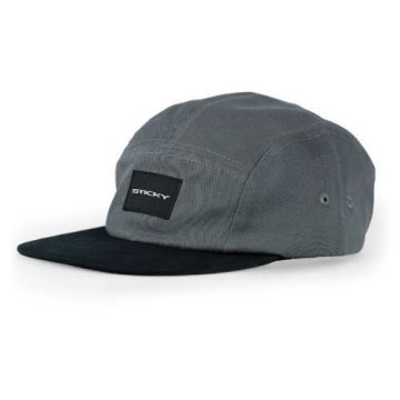 Sticky Grey 5 Panel Cap
