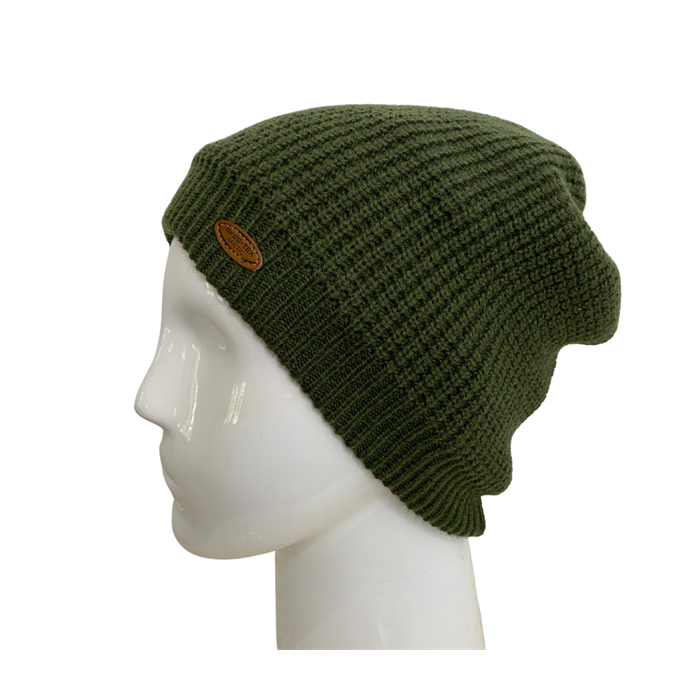 Skee-Tex Merino Wool Green Beanie | Warm Winter Fishing Hat