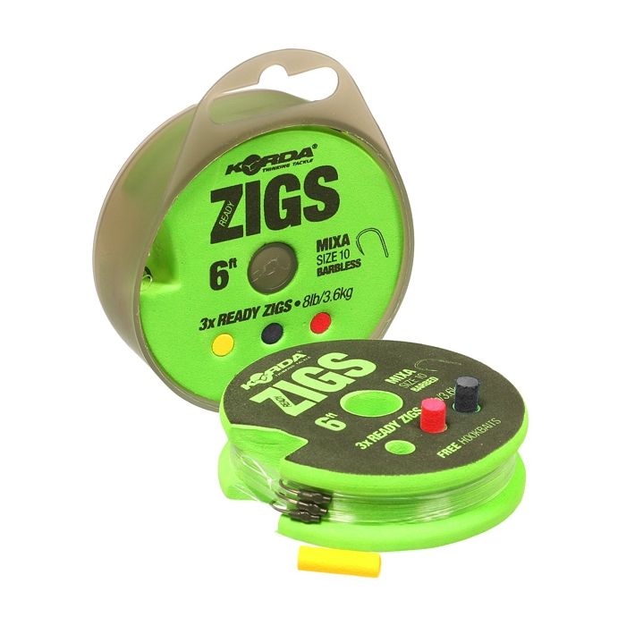 Korda Ready Tied Zig Rigs