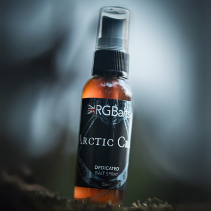 RG Baits Arctic Crab Bait Spray 50ml | Carp Hookbait Booster