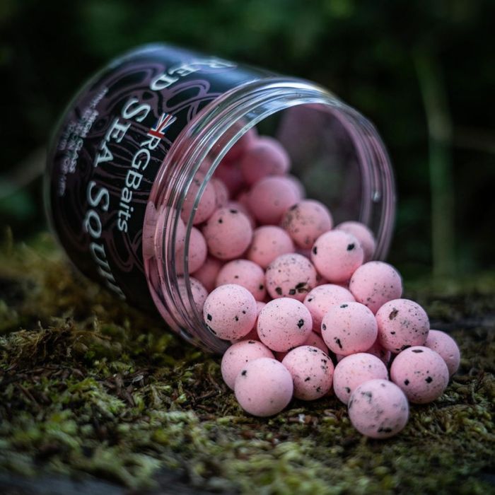RG Baits Red Sea Squid Pink Wafters 15mm | Carp Bait UK