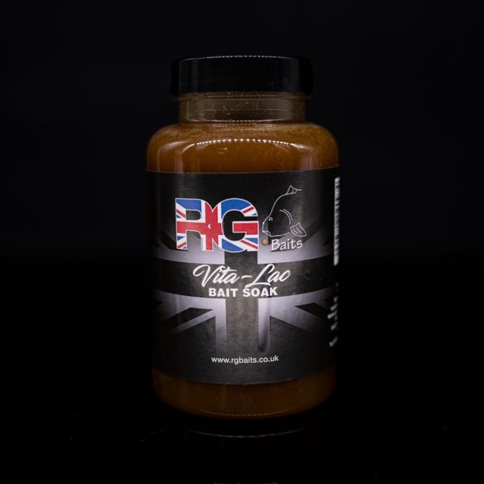 RG Baits Vita-Lac Bait Soak 250ml | Sweet Milky Carp Hookbait Booster