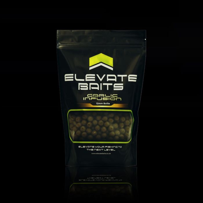 Elevate Baits Garlic Infusion Boilie 1kg