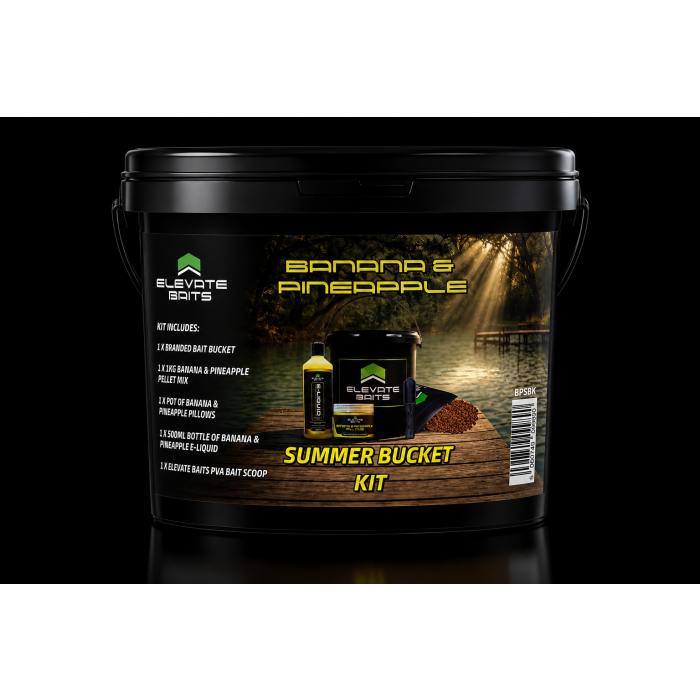 Elevate Baits Banana & Pineapple Summer Bucket Kit