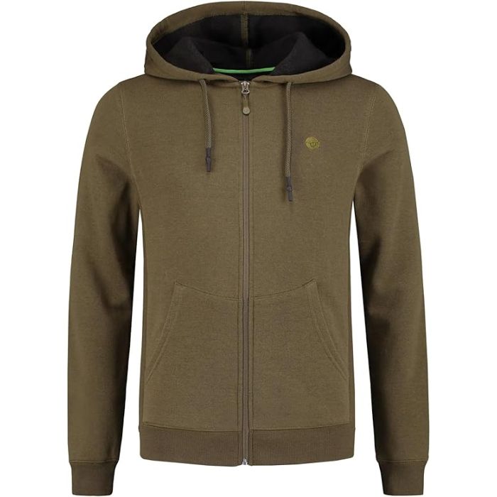 Korda Zip Hoodie Olive Green