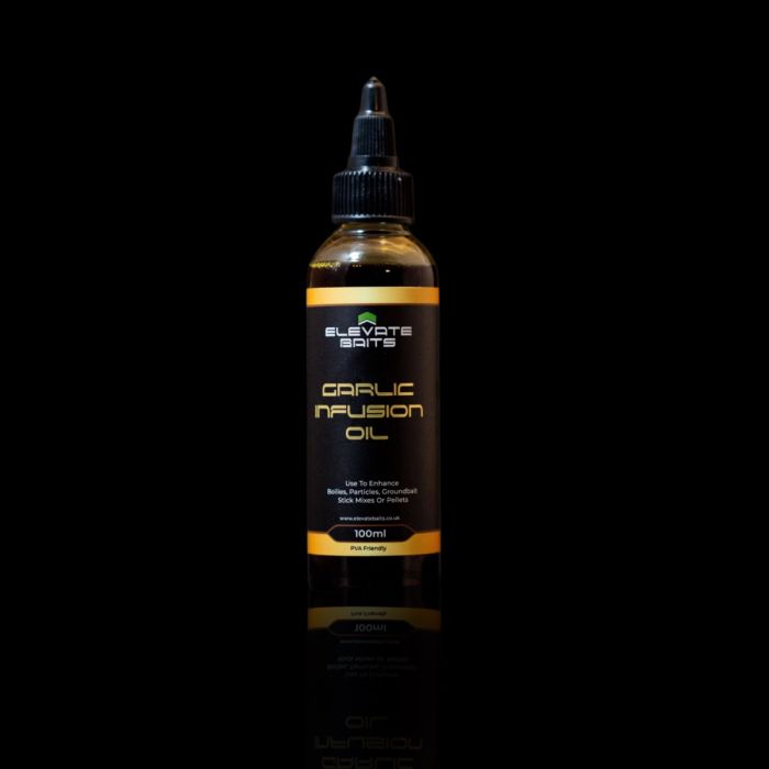Elevate Baits Garlic Infusion Oil 100ml | Carp Bait Additive