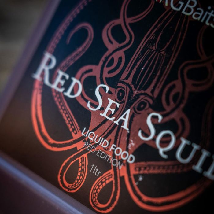 RG Baits Red Sea Squid Liquid Food Red Edition 1L | Carp Bait Booster UK