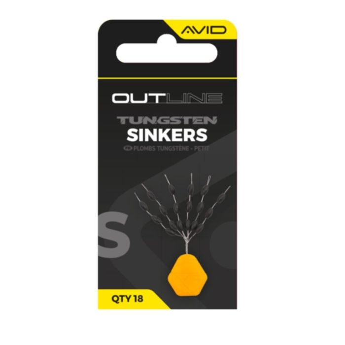 Avid Outline Tungsten Sinkers | Small