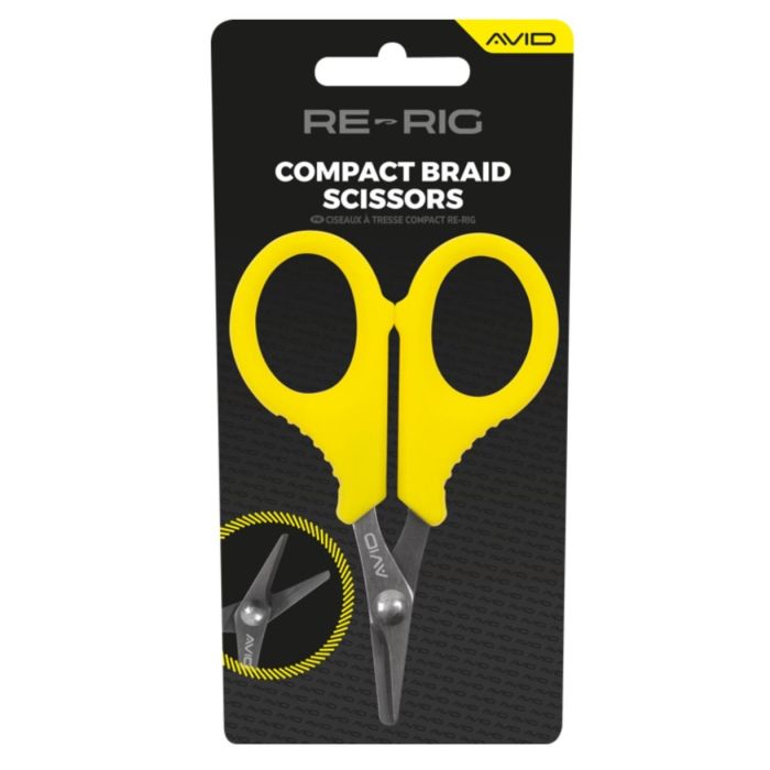 Avid Re-Rig Compact Braid Scissors | Carp Tool
