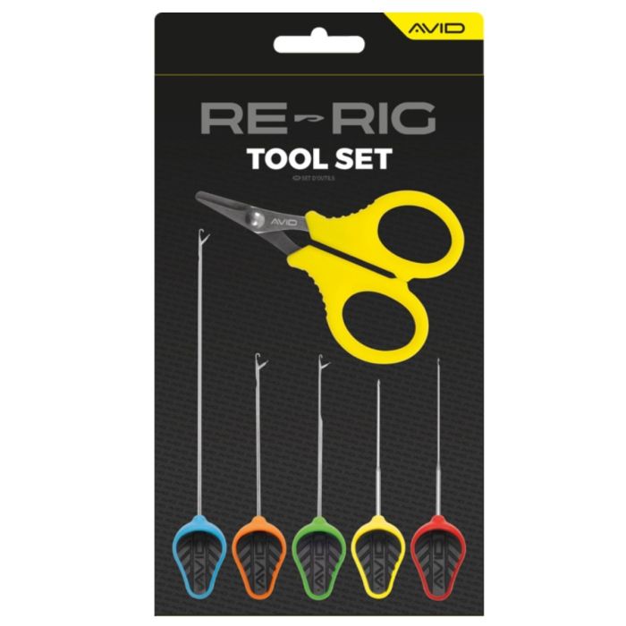 Avid Re-Rig Tool Set | Carp Rig Tool Kit