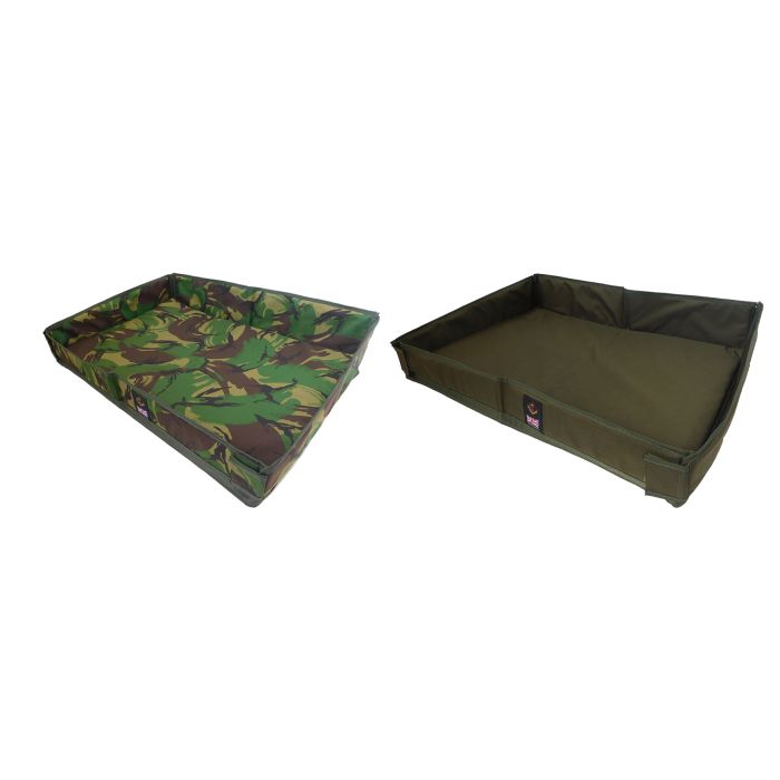 Cotsworld Aquaris Fold Up Dog Bed DPM Camo - Small