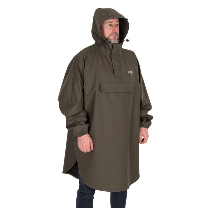 Fox Khaki Poncho - One Size