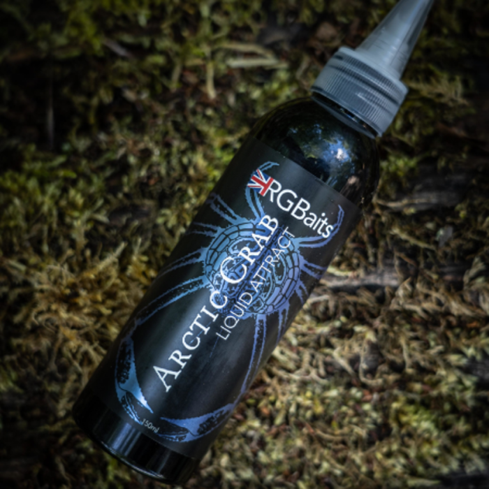 RG Baits Arctic Crab Liquid Attract 150ml | Carp Bait Booster UK