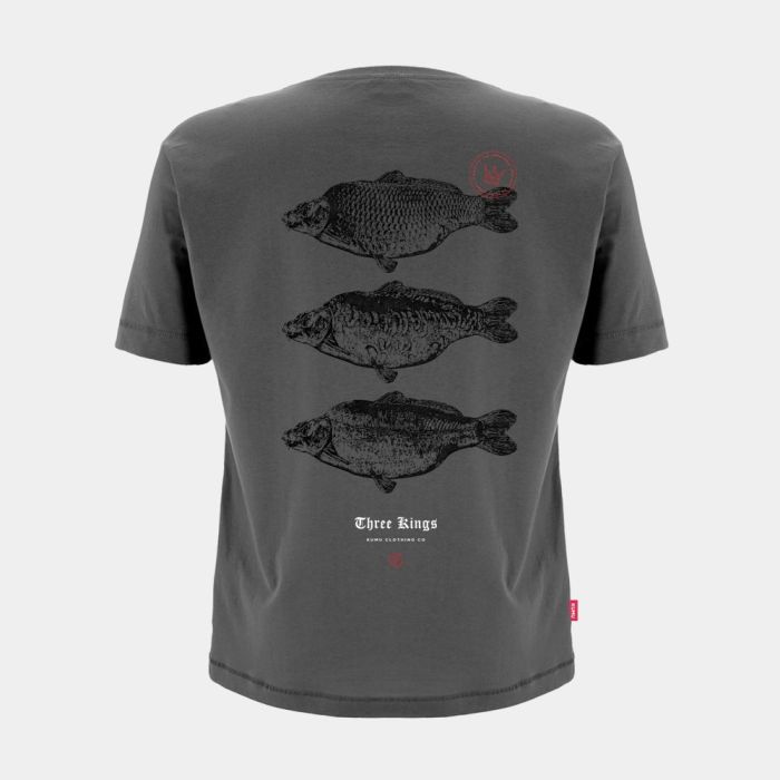 Kumu 3 Kings Tee Grey