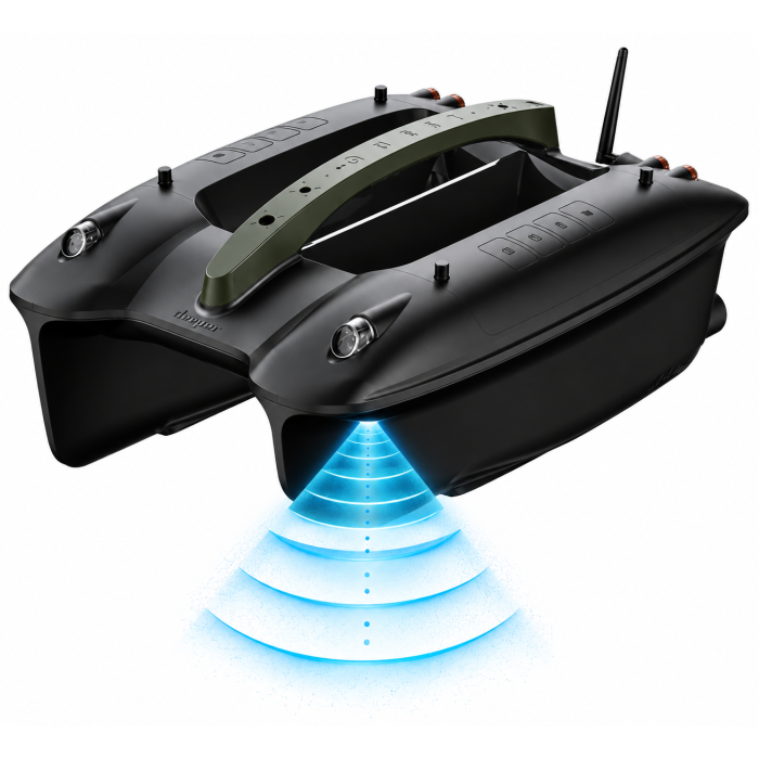 Deeper Quest Bait Boat with Downscan Undervision Module