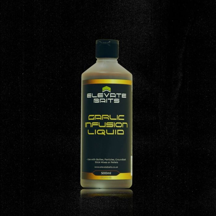 Elevate Baits Garlic Infusion Liquid 500ml | Carp Bait Enhancer