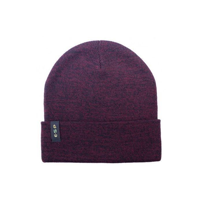 ESP Beanie Hat Maroon Black | Carp Fishing Hat