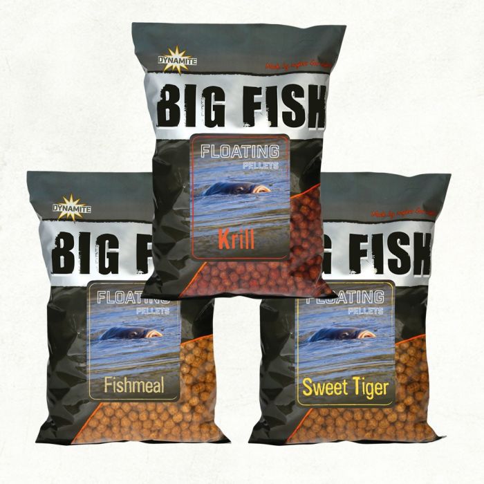 Dynamite Baits Big Fish Floating Feed Pellets 1.1kg