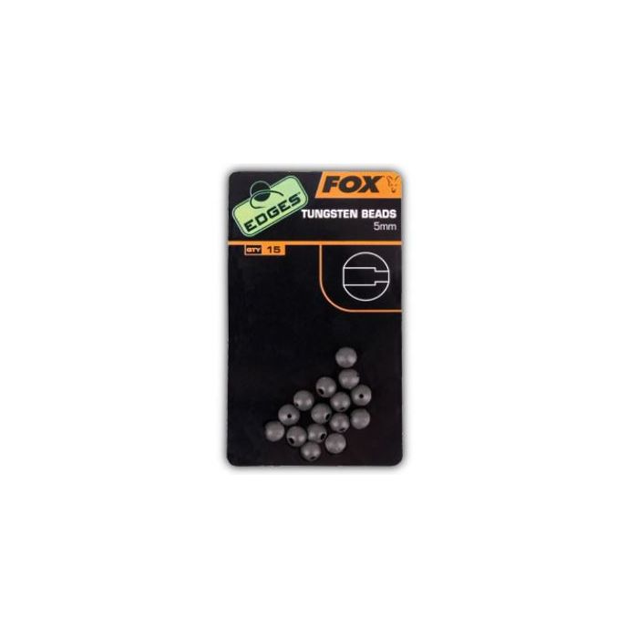 Fox Edges 5mm Tungsten Beads