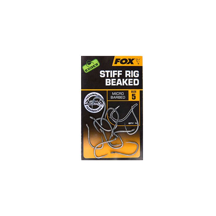 Fox Edges Stiff Rig Beaked Hooks