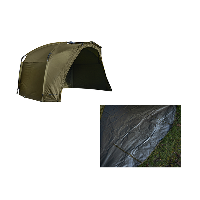 Fox Frontier Lite Bivvy and Groundsheet Bundle