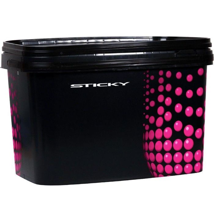 Sticky Baits Bucket Black | 12 Litre