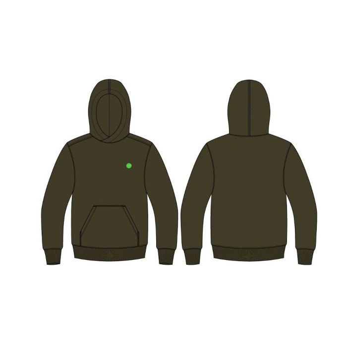 Korda Kids Kore Hoodie Dark Olive