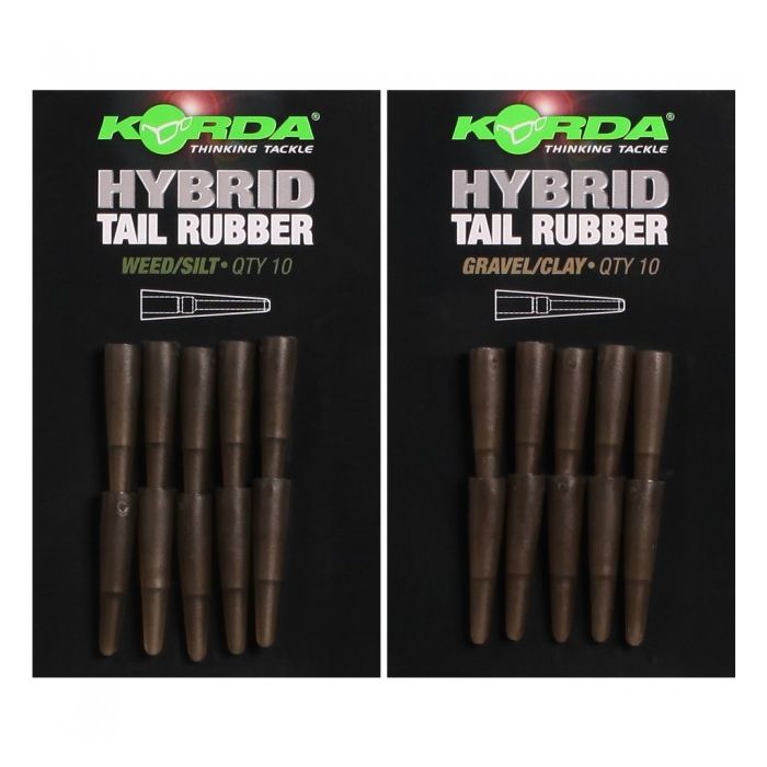 Korda Hybrid Tail Rubbers