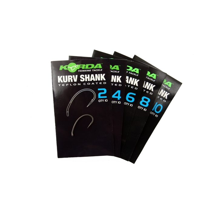 Korda Kurv Shank Hook 
