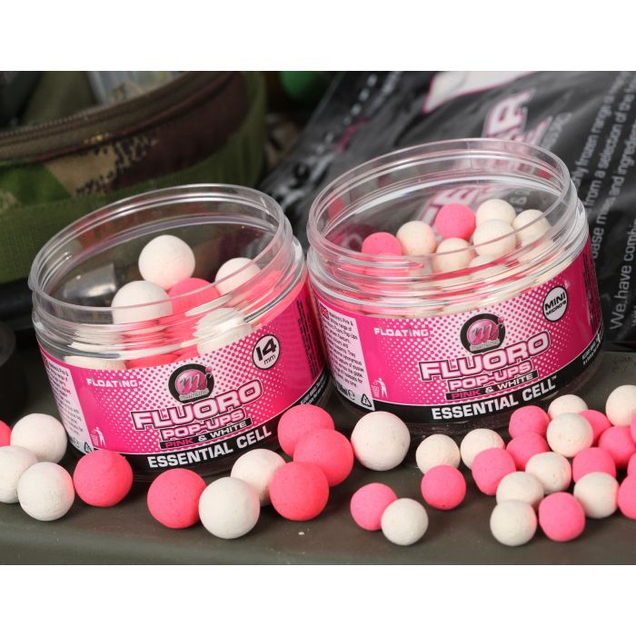 Mainline Fluro Pink and White 8mm Mini Pop Ups