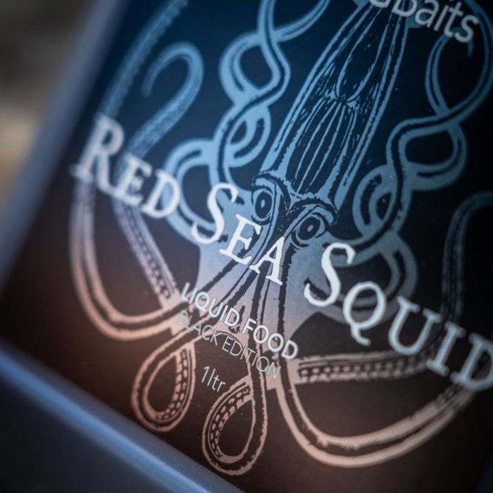RG Baits Red Sea Squid Black Edition Liquid Food 1L | Carp Bait Booster