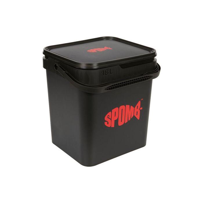 Fox Spomb Bucket 18L | Durable Bait Bucket with Quiet Lid