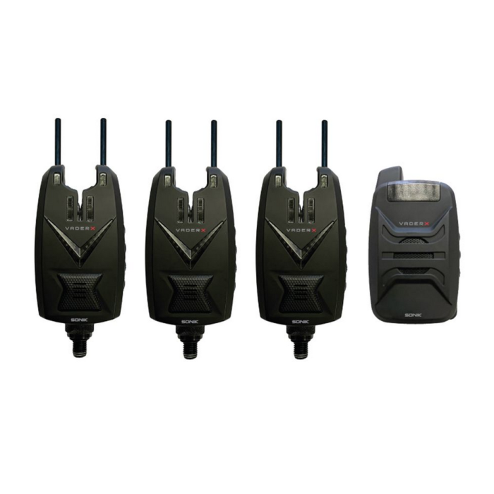 Sonik Vader X Bite Alarm Set 3+1 