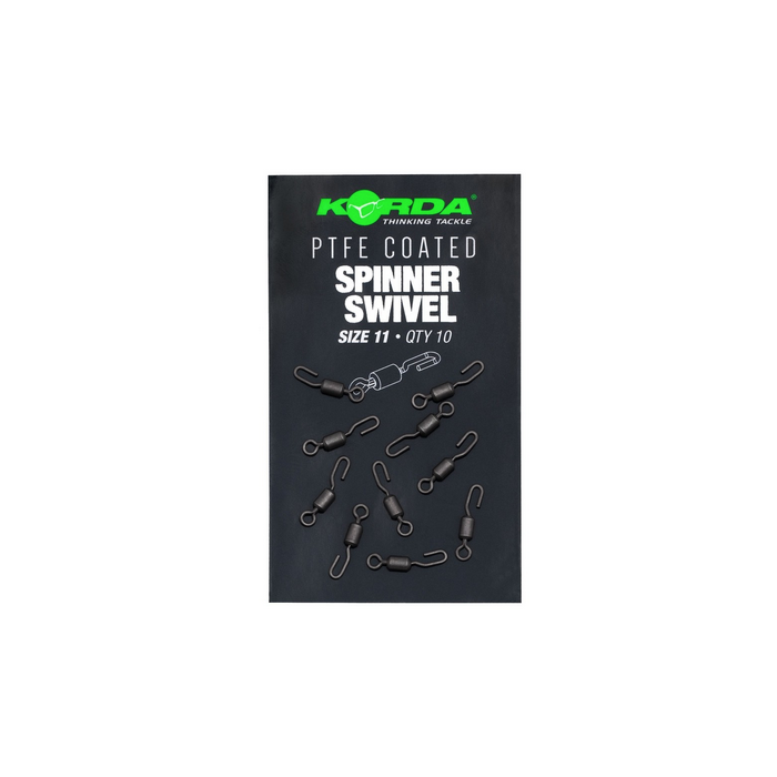 Korda PTFE Spinner Swivel Size 11