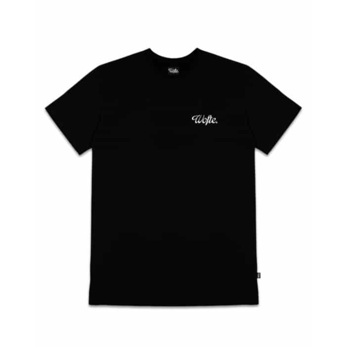Wofte Minimal Black T Shirt